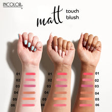 INCOLOR Long Lasting Matt Touch Blusher
