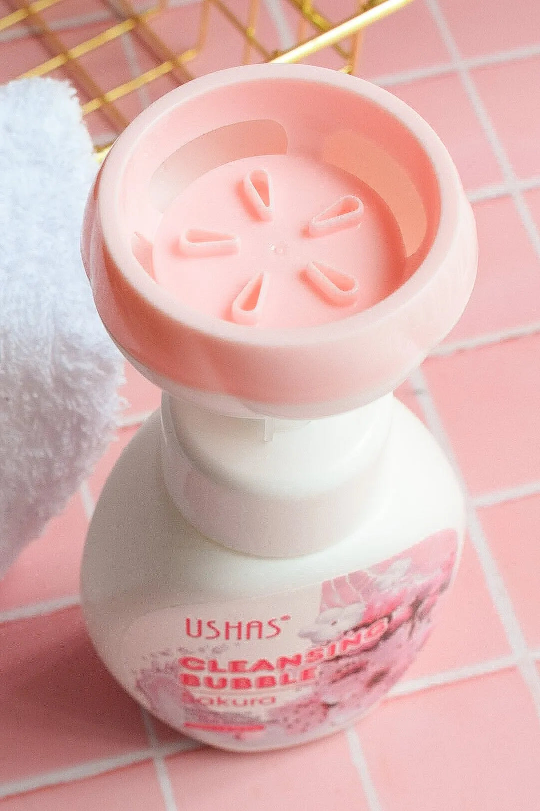 USHAS Cleansing Bubble Rose