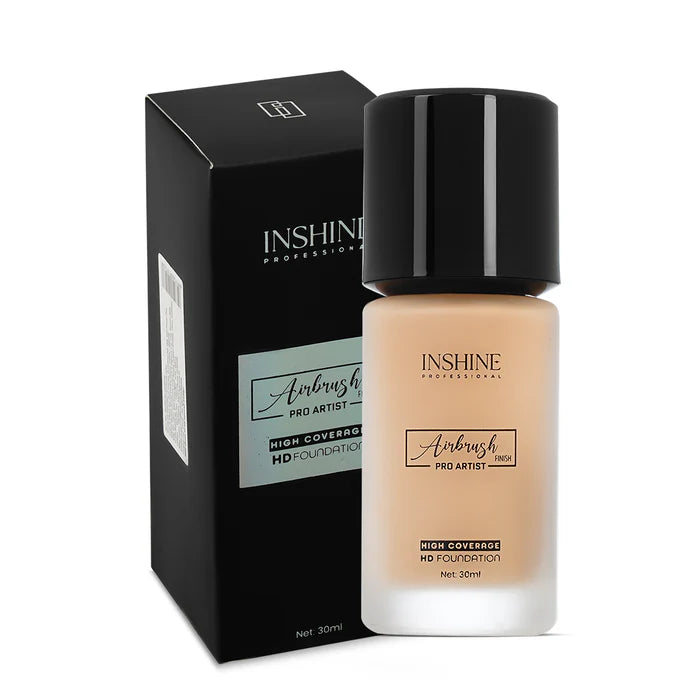 INSHINE Airbrush Finish Pro Artist High Coverage HD Foundation