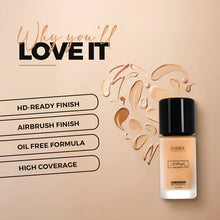 INSHINE Airbrush Finish Pro Artist High Coverage HD Foundation