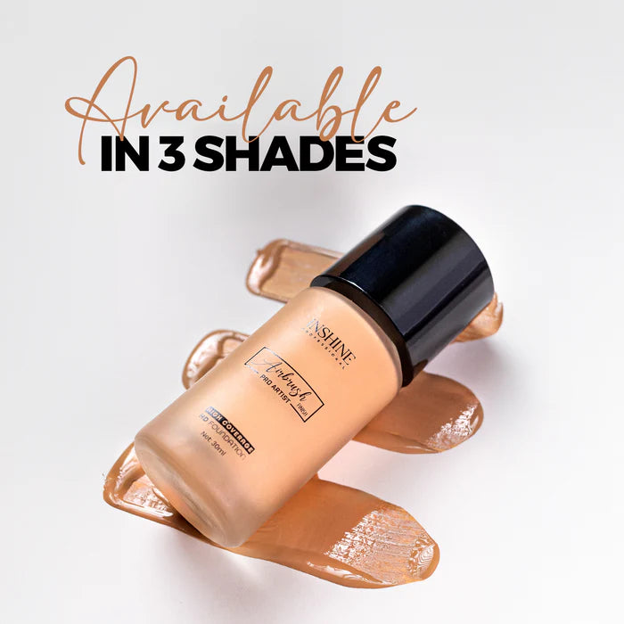 INSHINE Airbrush Finish Pro Artist High Coverage HD Foundation