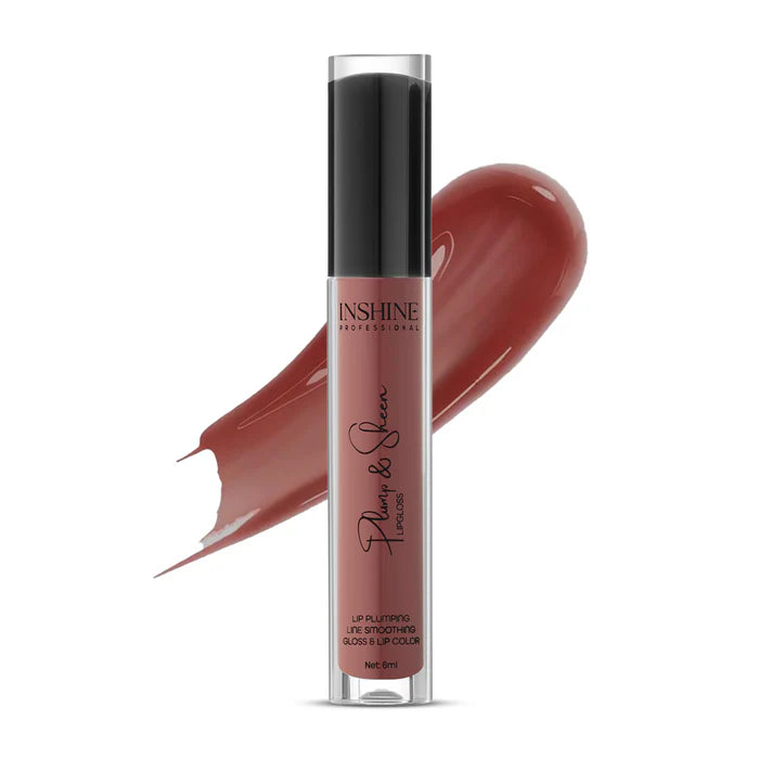 INSHINE Plum &amp; Sheen Lip Plumping Gloss Liquid Lipstick