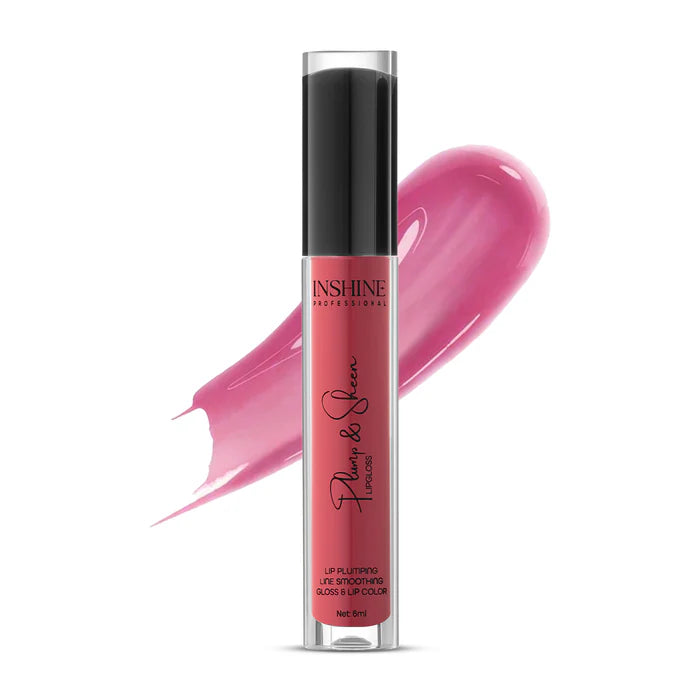 INSHINE Plum &amp; Sheen Lip Plumping Gloss Liquid Lipstick