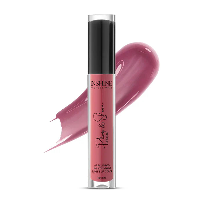 INSHINE Plum &amp; Sheen Lip Plumping Gloss Liquid Lipstick