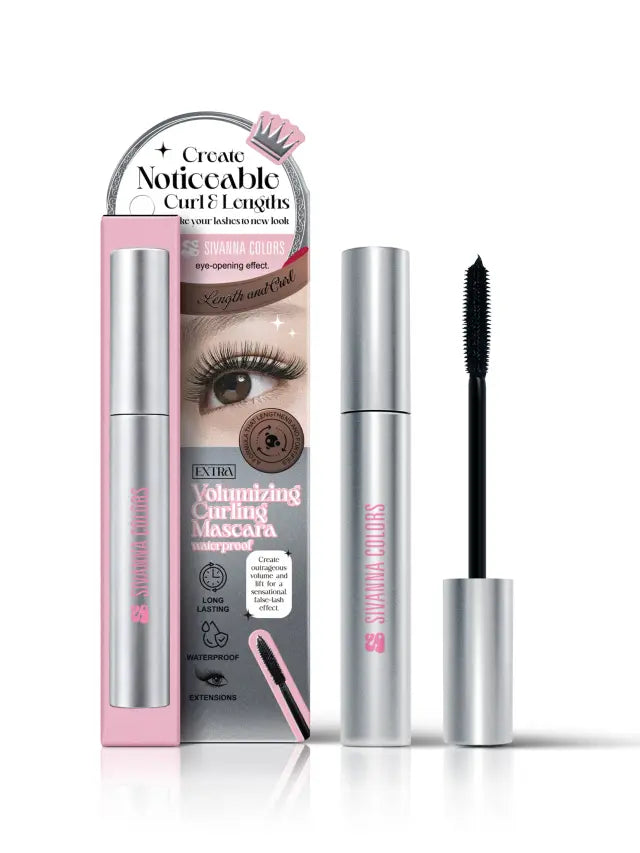 SIVANNA COLORS Extra Volumizing Curling Mascara 7 Black
