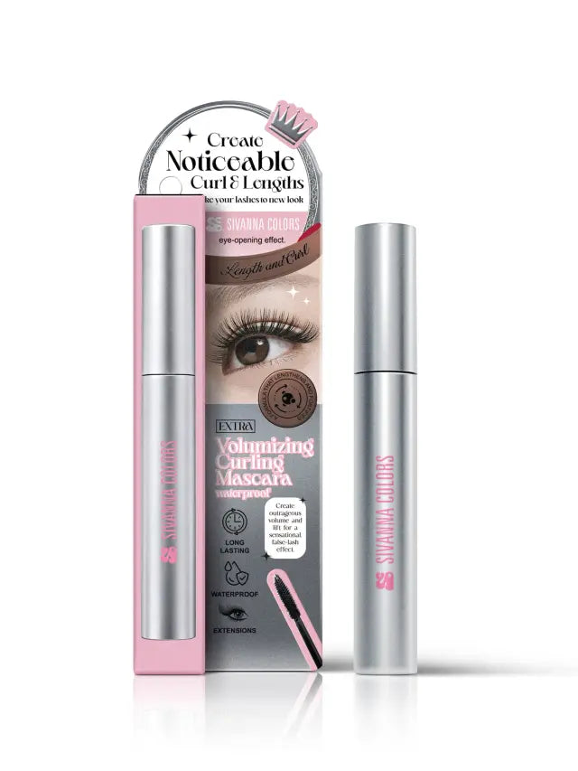 SIVANNA COLORS Extra Volumizing Curling Mascara 7 Black