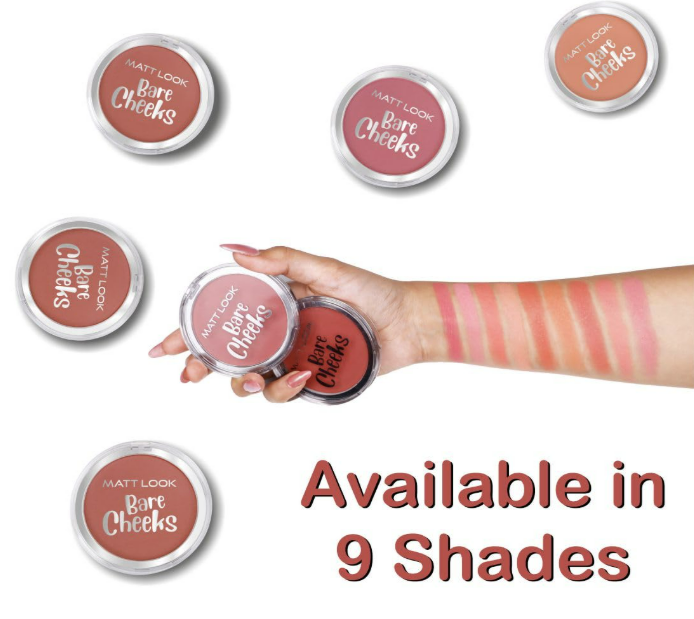 MATT LOOK Bare Cheeks Pigmented Blusher – 12g