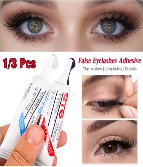 Waterproof Eyelash Glue – Dark Tone
