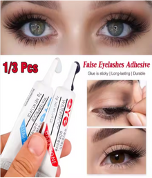 Waterproof Eyelash Glue – Dark Tone