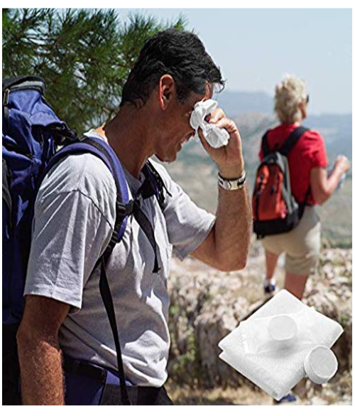 Disposable Cotton Towels – Expandable with Water (Pack of 30 PCS)