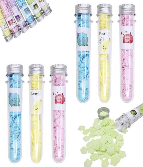 Pack of 6 Pcs Disposable Mini Bottle Paper Soap