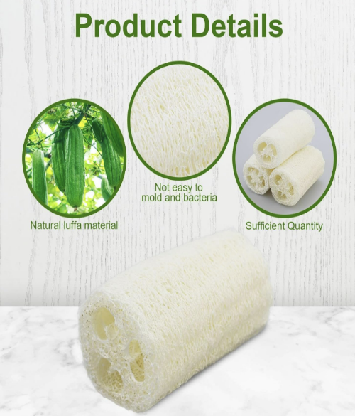 Spa Exfoliating Bath Body Loofa Sponge (1 PCS)