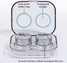 Contact Lens Plastic Container with Tweezers and Suction Cup