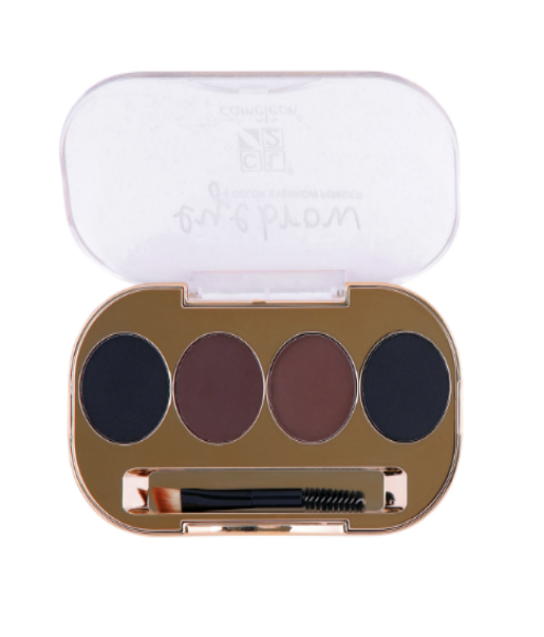 Cameleon 4 Color Eyebrow Powder with Brush