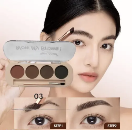 Cameleon 4 Color Eyebrow Powder with Brush