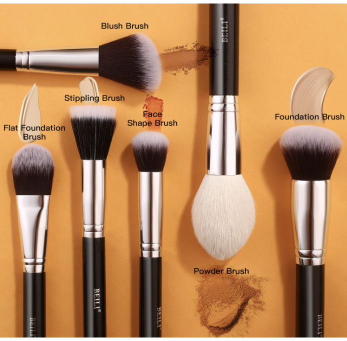 BEILI Makeup Brushes 20Pcs Professional Makeup Brush Set