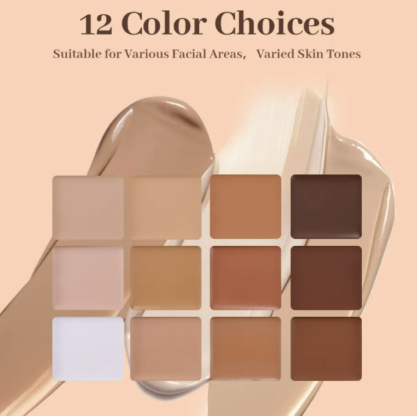 Daroge Corrector Makeup Foundation Vegan Concealer Palette