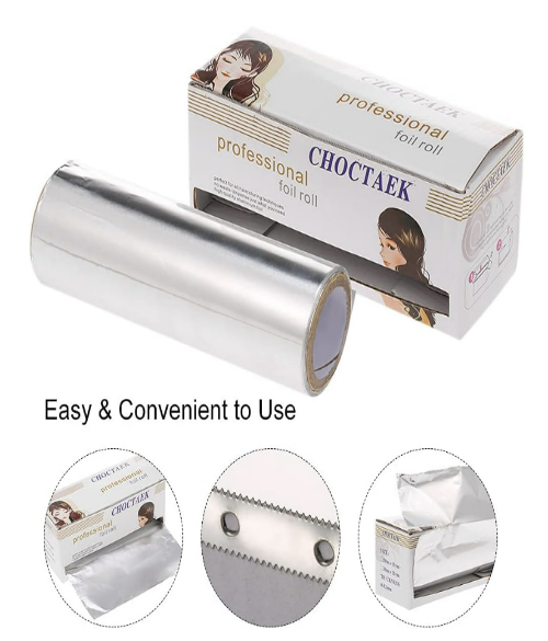 Aluminum Foil for Hair Perm Tint Hair Styling(SIZE: 18CM THICKNESS:0.025MM)