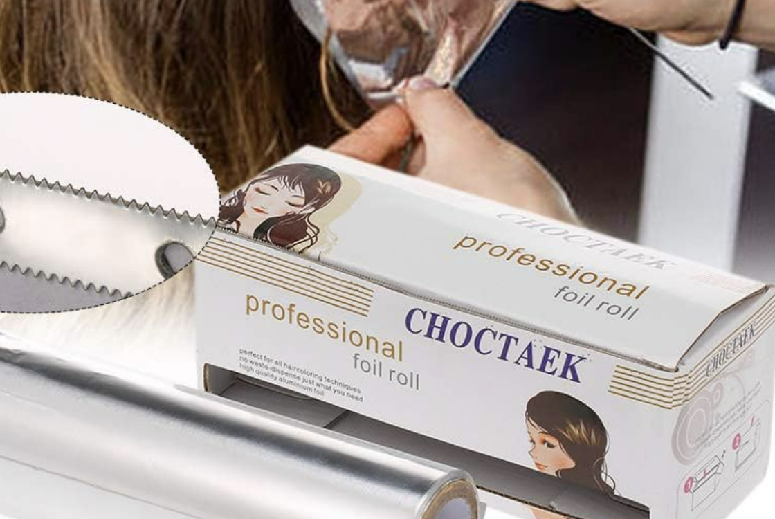 Aluminum Foil for Hair Perm Tint Hair Styling(SIZE: 18CM THICKNESS:0.025MM)
