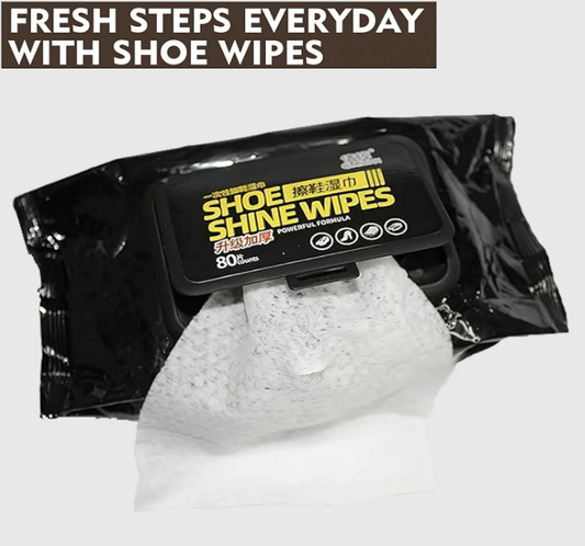 Sneaker Wipes and Shoe Cleaning And Shine  Wipes