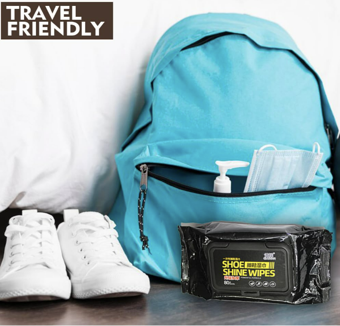 Sneaker Wipes and Shoe Cleaning And Shine  Wipes
