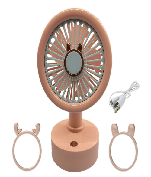 Portable Rechargeable Handheld Table Fan