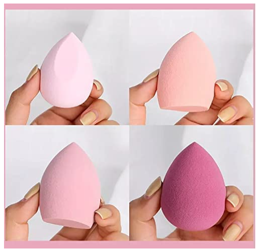 Sweet Beauty Makeup Sponges – Pack of 4 Pcs