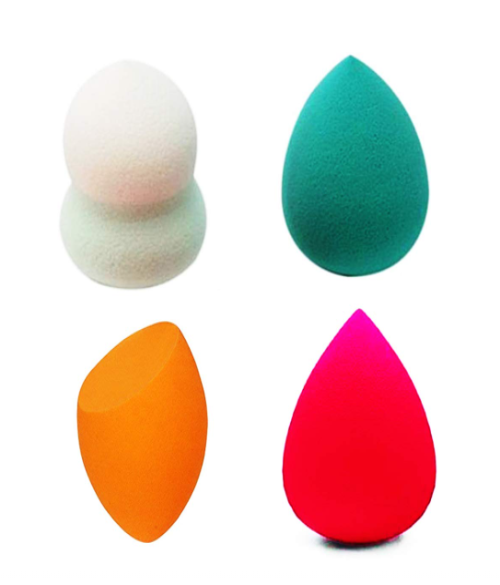 Makeup Beauty Foundation Sponge Blender – Pack of 4 Pcs