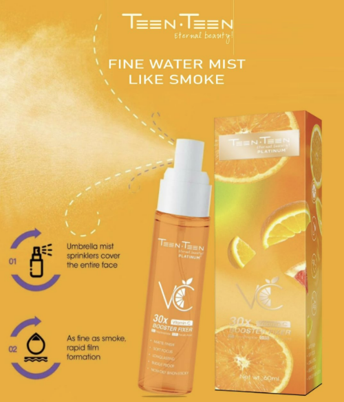 TEEN TEEN 30X Vitamin C Booster Fixer Spray – Long-Lasting