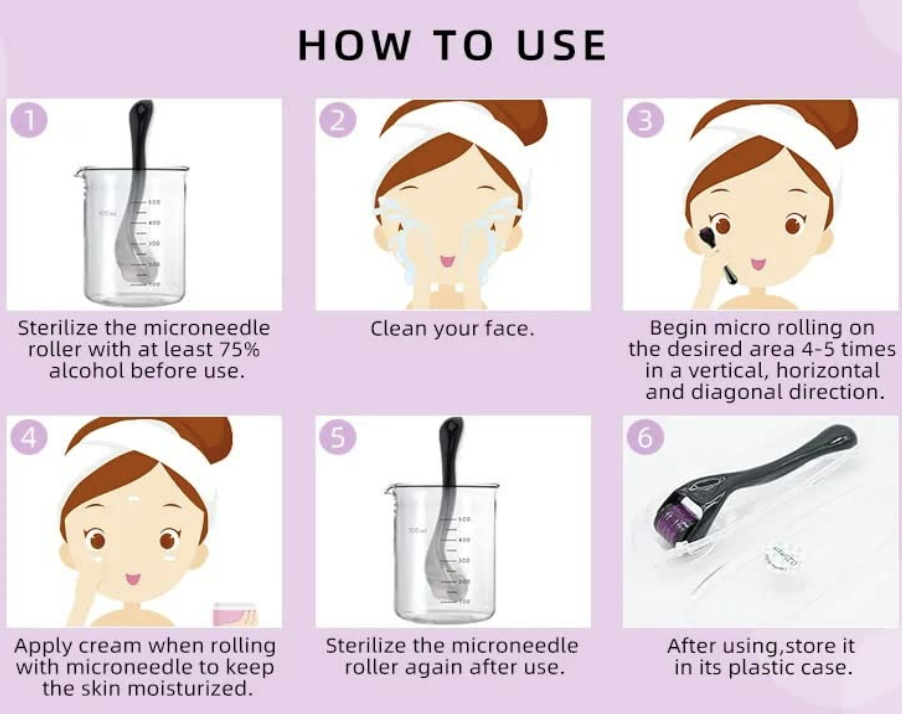Derma Roller 0.5 mm Derma Roller Derma roller FOR Hair Regrowth
