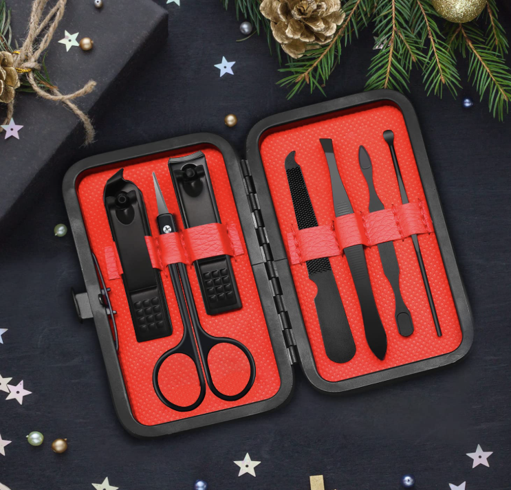 7 in 1 Manicure Set - Nail Clipper Set, Stainless Steel Set