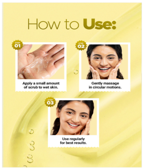 Face &  Body Lemon Cleansing Scrub Gel