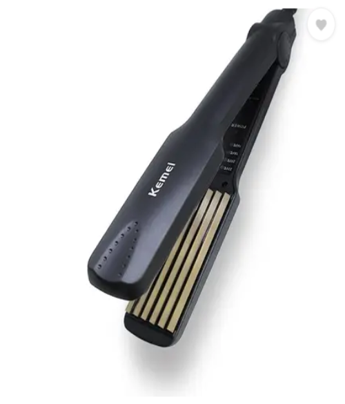 Kemei Hair Crimper KM-332 Electric Hair Straightener Styler