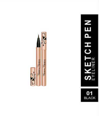 TEEN TEEN COSMETICS Sketch Master 12hrs Stay Pen Eyeliner 2g - Black