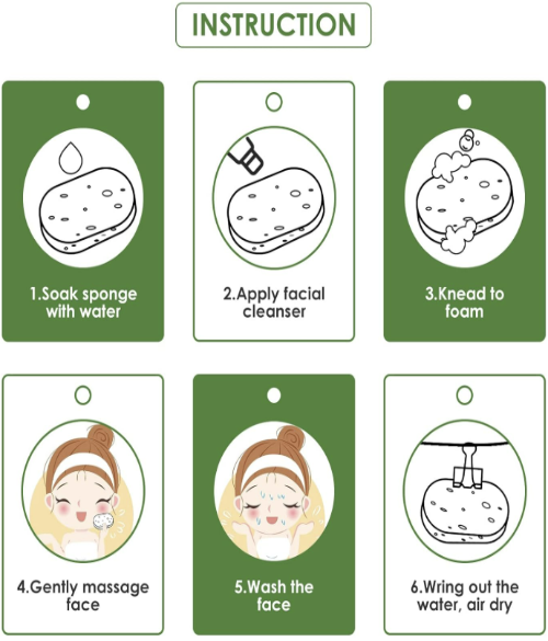 Facial Cleaning Sponge - The Sponge Your Skin Deserves