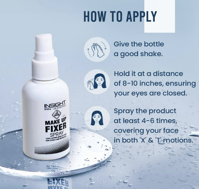INSIGHT Makeup Fixer Spray 75ml, Transparent