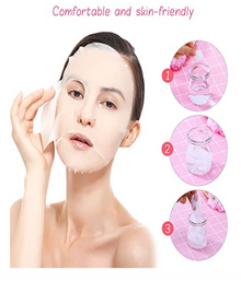 Facial DIY Mask - Face Calming Spa Mask for Face  Pack of 57 PCS