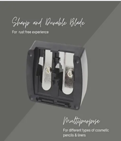 Makeup Kajal, Eyeliner & Eyebrow Pencil Dual Sharpener& Beauty Essential