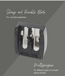 Makeup Kajal, Eyeliner & Eyebrow Pencil Dual Sharpener& Beauty Essential
