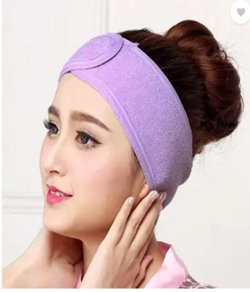 Stretchable Elasticized Facial Headband for Women