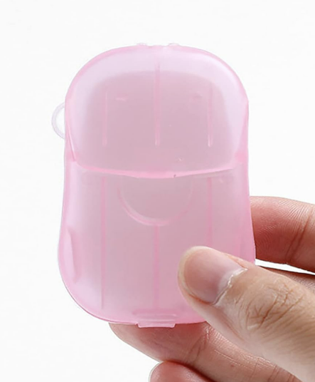Travel Disposable Soap Tablet Box