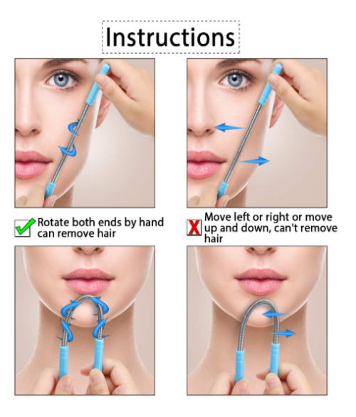 Hair Remover Spring for Women