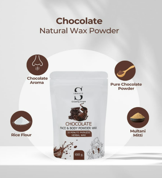 Swasco Herbal Wax Powder (100g) Painless Hair Removal