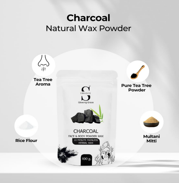 Swasco Herbal Wax Powder (100g) Painless Hair Removal