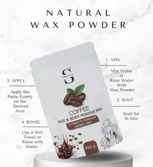 Swasco Herbal Wax Powder (100g) Painless Hair Removal