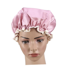 1pc Double Layer Shower Cap for Spa and Makeup