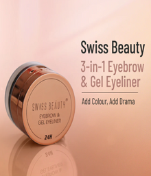 SWISS BEAUTY EYEBROW & GEL EYELINER 2IN1