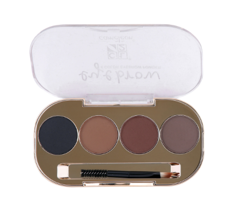 Cameleon 4 Color Eyebrow Powder with Brush