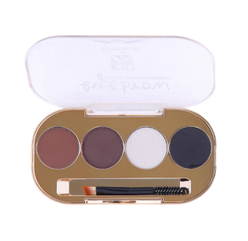 Cameleon 4 Color Eyebrow Powder with Brush