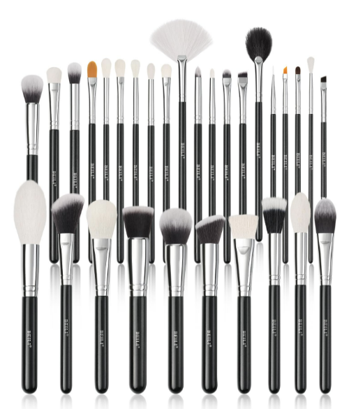 BEILI 30Pcs Professional Makeup Brush Set